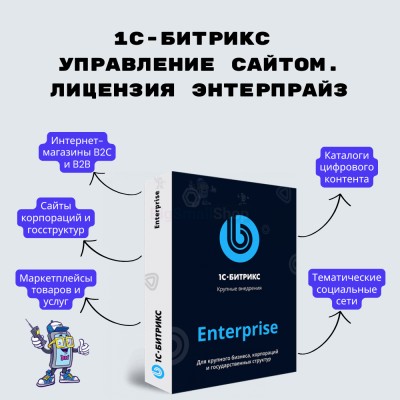 1С-Битрикс: Управление сайтом. Лицензия Энтерпрайз - купить в Эркетене